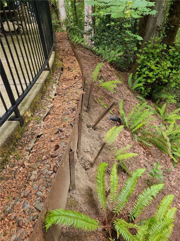 Shotcrete applications for damaged existing walls